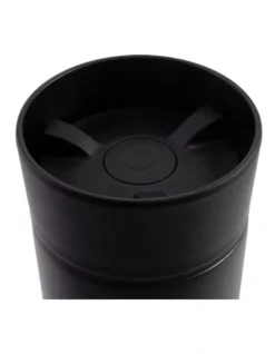 Oasis Stainless Steel Double Wall Insulated Travel Mug 360ml In Black -Maxwell Williams Store 935001820 3 720x928