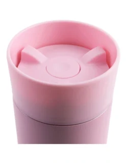 Oasis Stainless Steel Double Wall Insulated Travel Mug 360ml In Carnation -Maxwell Williams Store 935001910 3 720x928