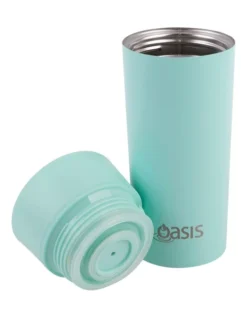 Oasis Stainless Steel Double Wall Insulated Travel Mug 360ml In Mint 10 Oasis Stainless Steel Double Wall Insulated Travel Mug 360ml In Mint -Maxwell Williams Store 935002000 4 720x928