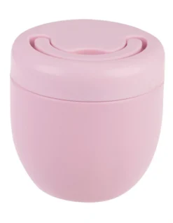 Oasis Stainless Steel Double Wall Insulated Food Pod 470ml In Carnation