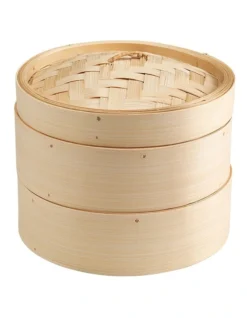 2 Tier Bamboo Steamer 20cm