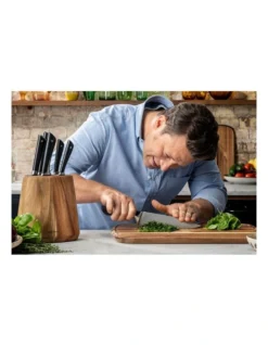 6 Piece Knife Block Set With BONUS Medium Chopping Board In Brown 13 6 Piece Knife Block Set With BONUS Medium Chopping Board In Brown -Maxwell Williams Store 936964180 6 1 720x928