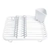 Umbra Sinkin Dish Rack 36x28x36cm In White/Nickel -Maxwell Williams Store 938052460 1 720x928