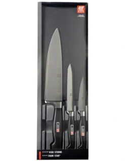 Zwilling Four Star Promo Starter 3 Piece Set In Black -Maxwell Williams Store 938908820 5 720x928