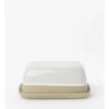Esperance Wiped Edge Butter Dish 17x9x26cm In White -Maxwell Williams Store 939674620 1 720x928