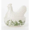 Heritage Garden To Table Floral Chicken Egg Keeper 23x19x16cm In Green -Maxwell Williams Store 939676330 1 720x928