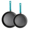 Colours Twin Frypan Pack 20cm & 28cm In Teal 1 Colours Twin Frypan Pack 20cm & 28cm In Teal -Maxwell Williams Store 940663180 1 720x928