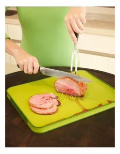 Joseph Joseph Cut & Carve Plus Chopping Board Green -Maxwell Williams Store 944294780 3 720x928