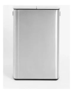 60L Dual Compartment Stainless Steel Pedal Bin In Silver 13 60L Dual Compartment Stainless Steel Pedal Bin In Silver -Maxwell Williams Store 945895960 6 720x928