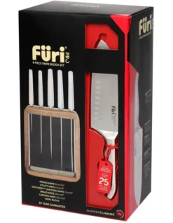 Pro Vault Knife Block Set 6 Piece In Brown -Maxwell Williams Store 950086180 7 720x928