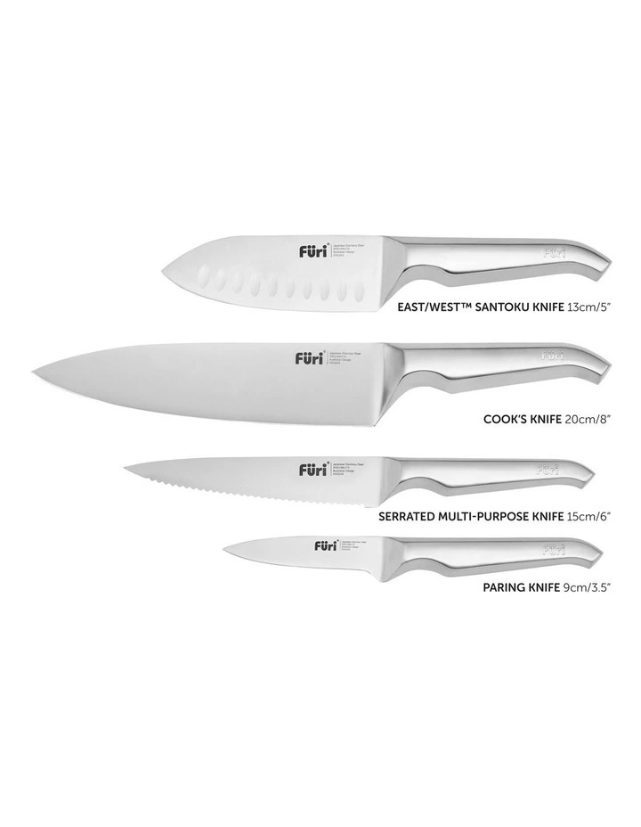 Pro Acacia Knife 4 Piece Set 5 Pro Acacia Knife 4 Piece Set - Image 3