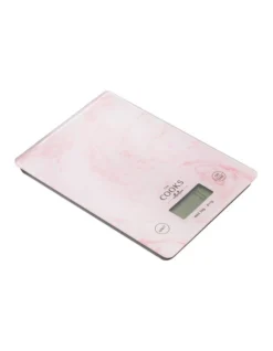 Marble Electronic Kitchen Scale 5kg In Pink