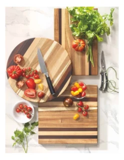 Rectangle Chopping Board Mixed Wood 40x26x4cm In Brown -Maxwell Williams Store 955715860 4 720x928