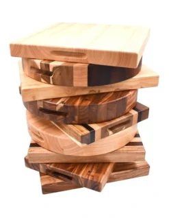 Rectangle Chopping Board Mixed Wood 40x26x4cm In Brown -Maxwell Williams Store 955715860 6 720x928