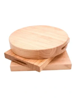 Rectangle Cutting Board Rubberwood 40x26x4cm In Natural -Maxwell Williams Store 955716130 5 720x928