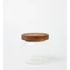 Glass Storage Jar With Acacia Lid 400ml In Clear -Maxwell Williams Store 961810570 1 720x928