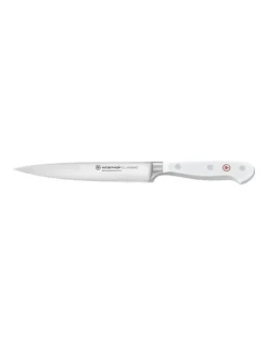 Classic Utility Knife 16cm In White
