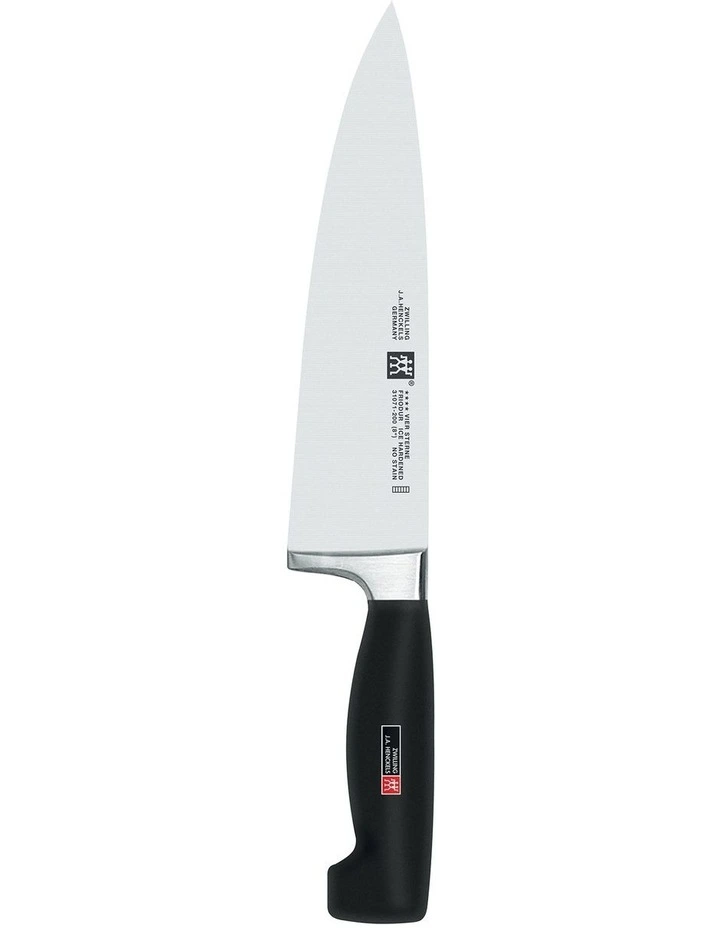 Zwilling Four Star Chef's Knife 20cm In Silver 3 Zwilling Four Star Chef's Knife 20cm In Silver