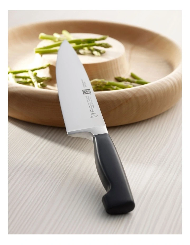 Zwilling Four Star Chef's Knife 20cm In Silver 6 Zwilling Four Star Chef's Knife 20cm In Silver - Image 4