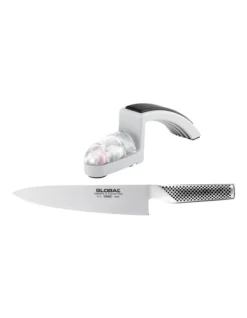 Global Classic 2 Piece Starter Set 20cm In Silver