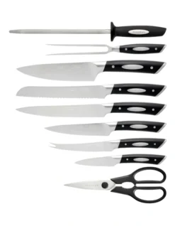 Scanpan Classic 10 Piece Knife Block Set In Light Brown 5 Scanpan Classic 10 Piece Knife Block Set In Light Brown -Maxwell Williams Store 966831670 2 720x928