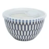 Pleat Lunch2Go Bowl With Lid 15X9cm In White/Black 2 Pleat Lunch2Go Bowl With Lid 15X9cm In White/Black -Maxwell Williams Store 967649050 1 720x928