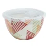 Stamp Lunch2Go Bowl With Lid 15X9cm In Multi -Maxwell Williams Store 967649500 1 720x928