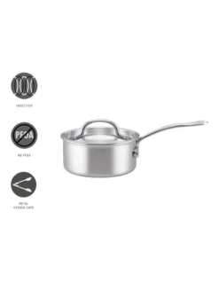 Per Amore Induction Covered Saucepan 16cm/1.4L In Stainless Steel 11 Per Amore Induction Covered Saucepan 16cm/1.4L In Stainless Steel -Maxwell Williams Store 968129830 3 720x928