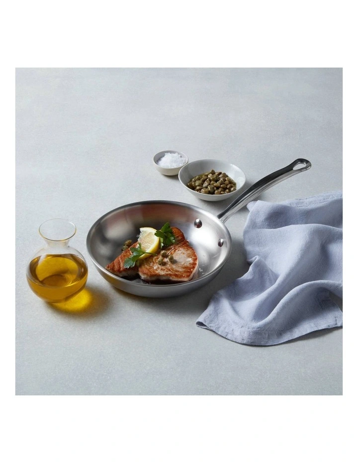 Per Amore Induction 20cm Open Skillet In Stainless Steel 4 Per Amore Induction 20cm Open Skillet In Stainless Steel - Image 2