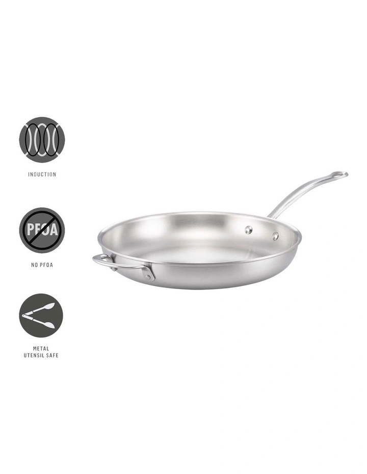 Per Amore Induction Open Skillet 30cm In Stainless Steel 5 Per Amore Induction Open Skillet 30cm In Stainless Steel - Image 3
