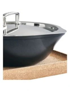 Le Creuset Toughened Non Stick Chef Pan With Pour Spouts 24cm In Black -Maxwell Williams Store 968243770 7 720x928