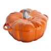 Staub Pumpkin Cast Iron Cocotte 24cm In Orange -Maxwell Williams Store 968541940 1 720x928
