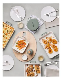 Maxwell & Williams Gift Boxed Epicurious Rectangular Baker 32x22.5x7cm In Sage -Maxwell Williams Store 968928850 6 720x928