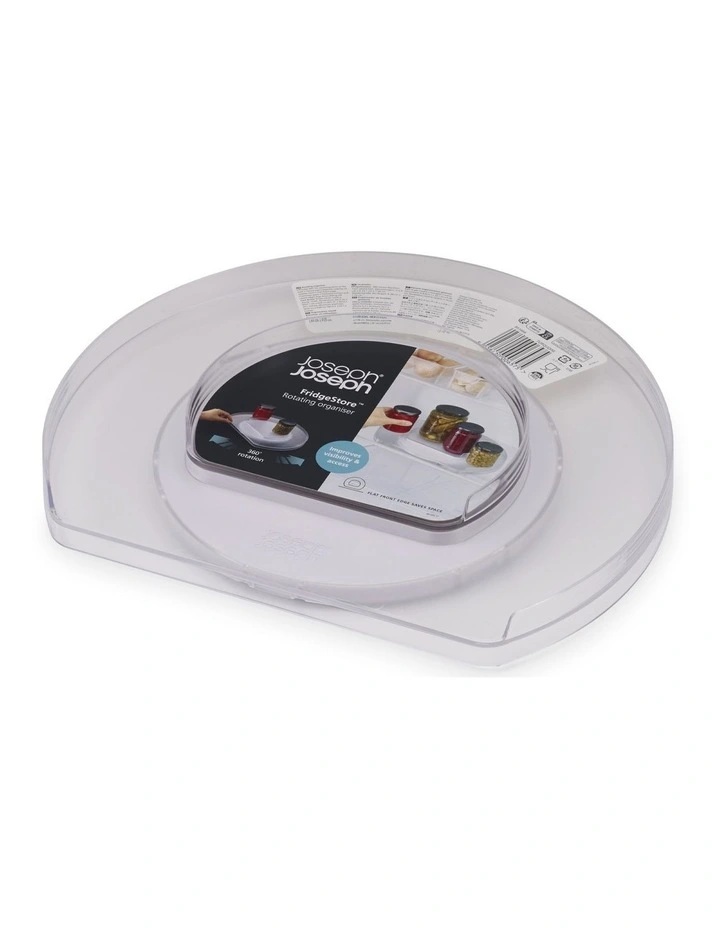 Joseph Joseph Fridge Store Rotating Organiser In Clear 4 Joseph Joseph Fridge Store Rotating Organiser In Clear - Image 2