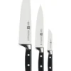 Zwilling Professional S Knives Set 3 In Black/Silver