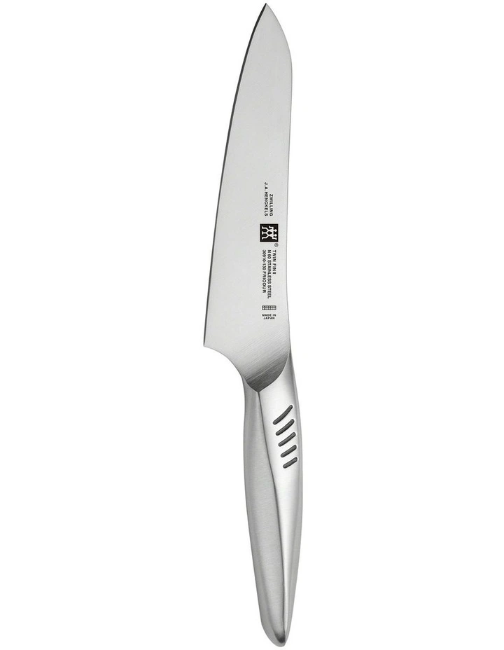 Zwilling Twin Fin Santoku 14cm In Silver 3 Zwilling Twin Fin Santoku 14cm In Silver